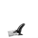 All Black - Zwarte Kromme Anaal Dildo 13 cm-Erotiekvoordeel.nl