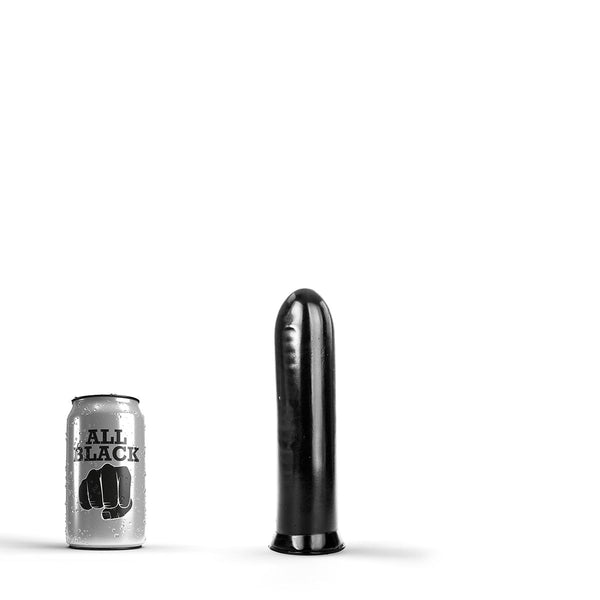 All Black - Zwarte anaal dildo 19.5 cm