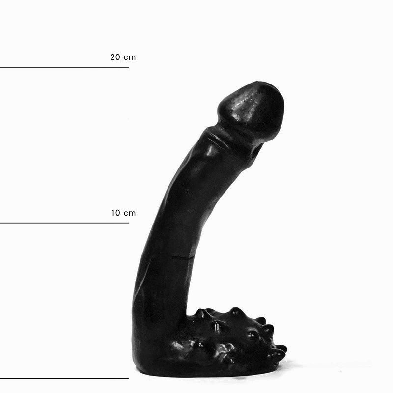 All Black - Zwarte dildo - 19 cm