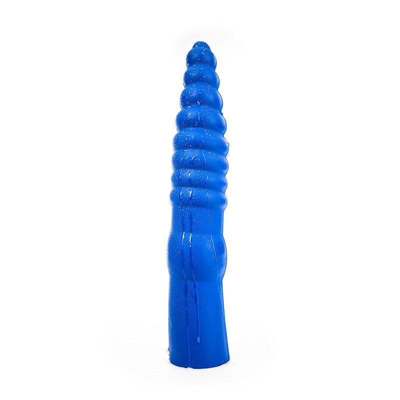 All Blue - Anaal Dildo 33 x 6 cm - Blauw