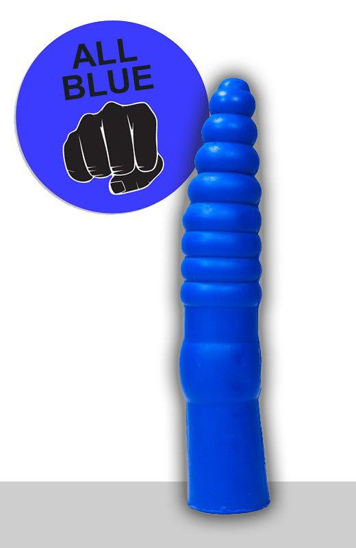 All Blue - Anaal Dildo 33 x 6 cm - Blauw