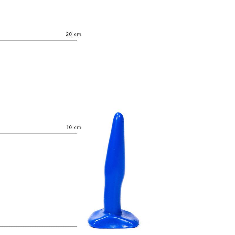 All Blue - Buttplug 12 x 2,5 cm - Blauw