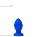 All Blue - Buttplug 12 x 5 cm - Blauw-Erotiekvoordeel.nl