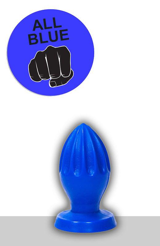 All Blue - Buttplug 12 x 5 cm - Blauw-Erotiekvoordeel.nl