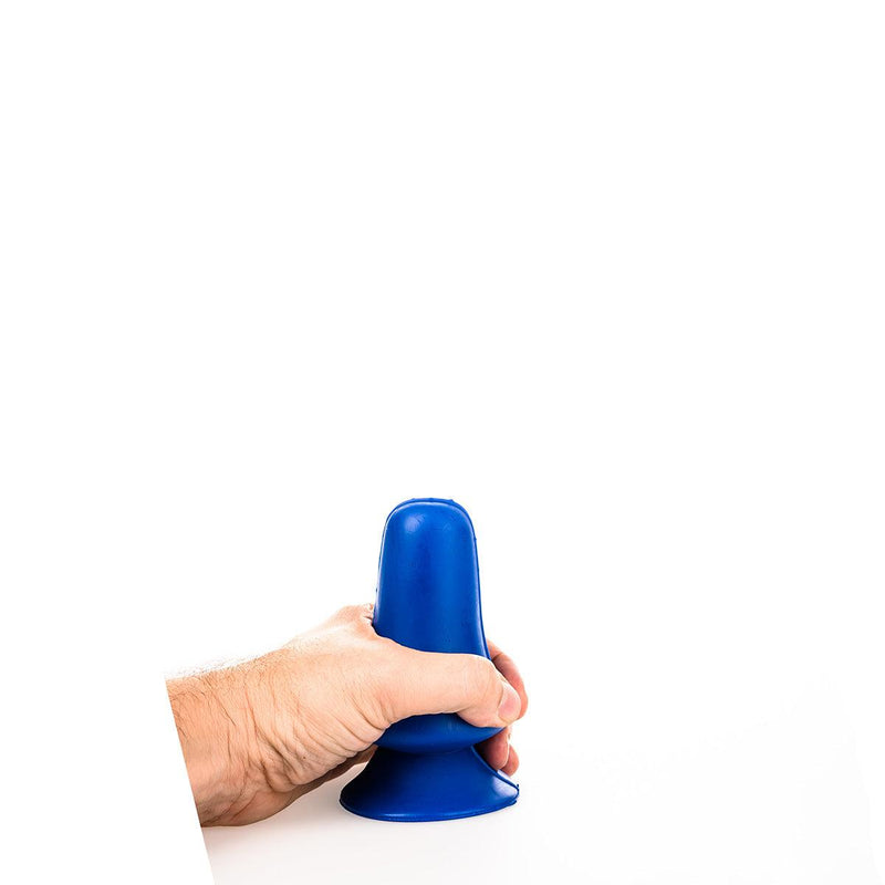 All Blue - Buttplug 12 x 7 cm - Blauw