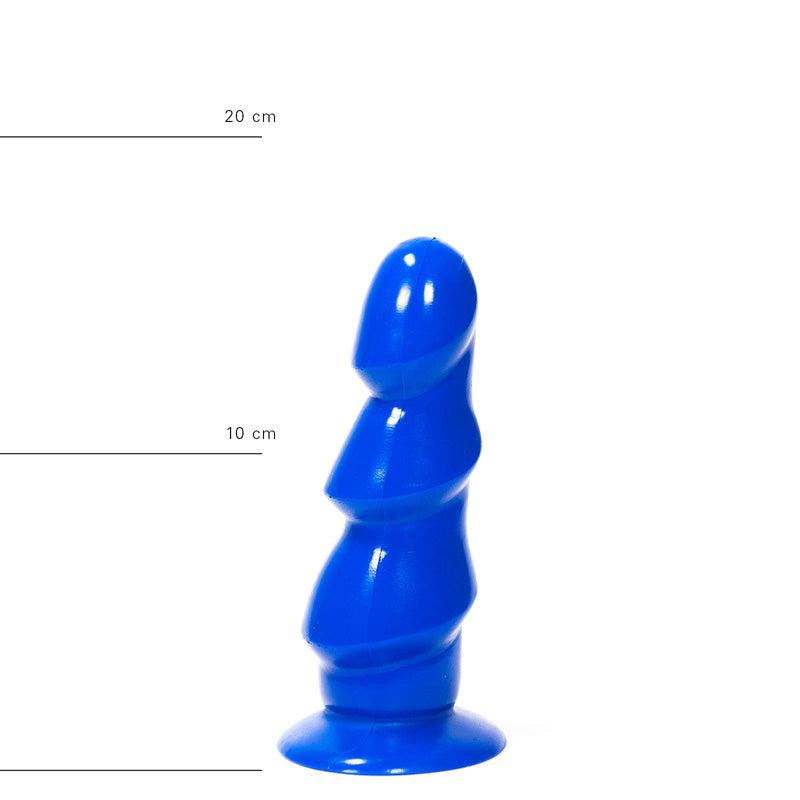 All Blue - Buttplug 17 x 5 cm - Blauw