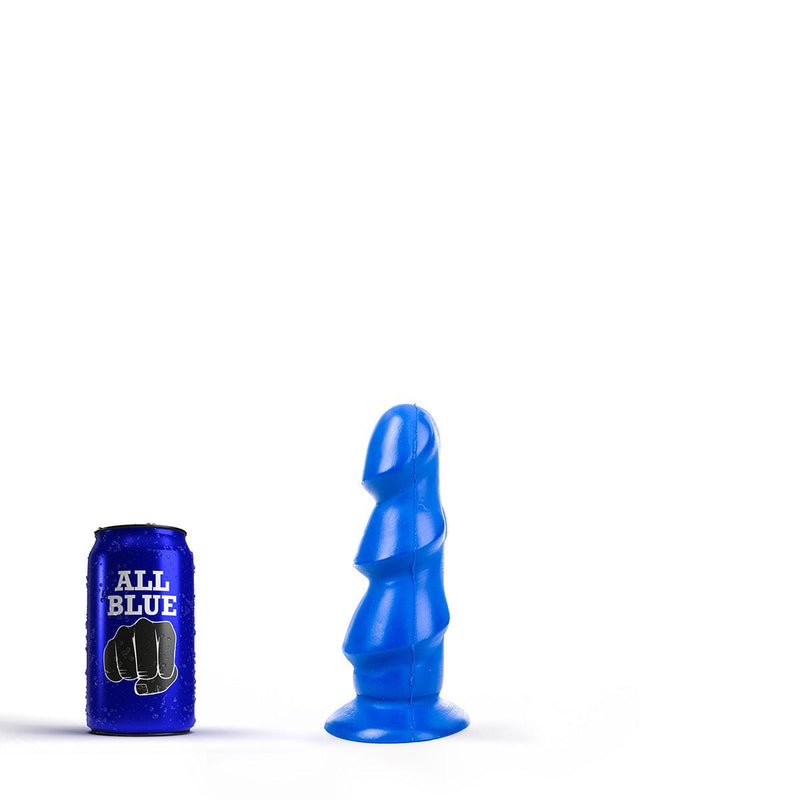 All Blue - Buttplug 17 x 5 cm - Blauw