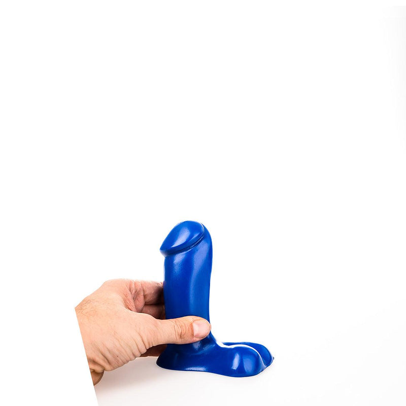 All Blue - Dildo 14 x 5 cm - Blauw