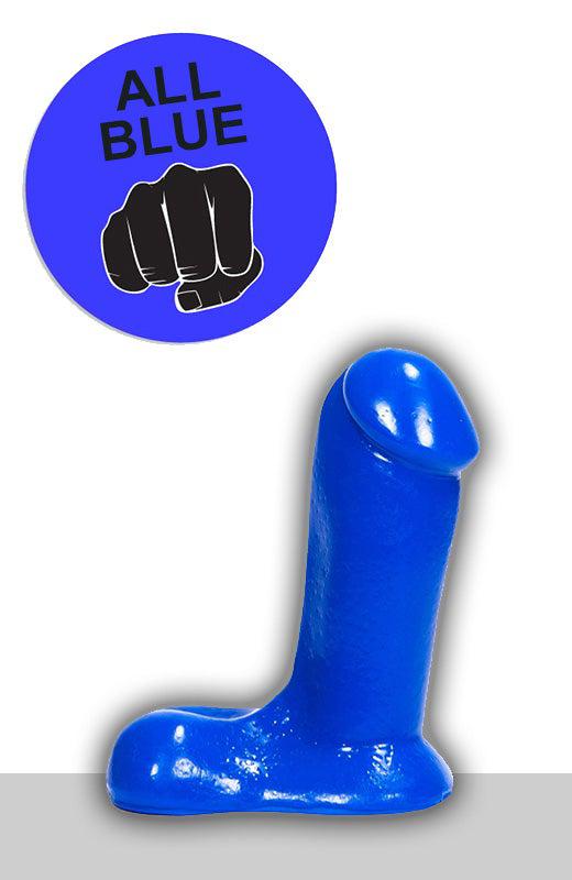 All Blue - Dildo 14 x 5 cm - Blauw