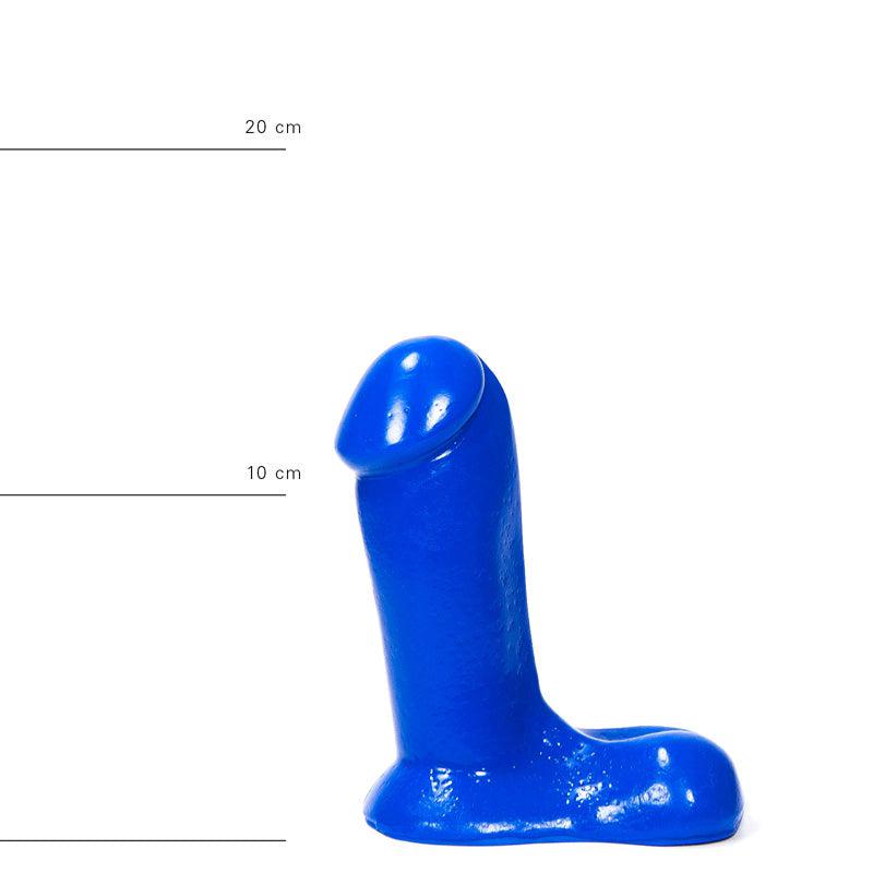 All Blue - Dildo 14 x 5 cm - Blauw