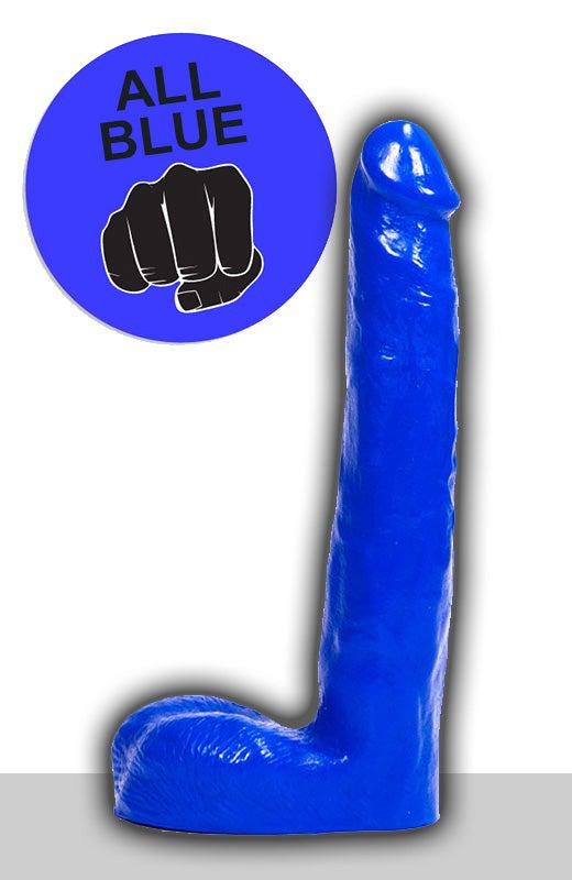 All Blue - Dildo 21 x 3,5 cm - Blauw-Erotiekvoordeel.nl