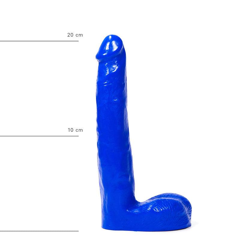 All Blue - Dildo 21 x 3,5 cm - Blauw-Erotiekvoordeel.nl