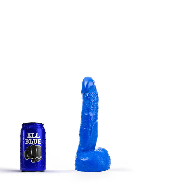 All Blue - Dildo 22 x 4.5 cm - Blauw