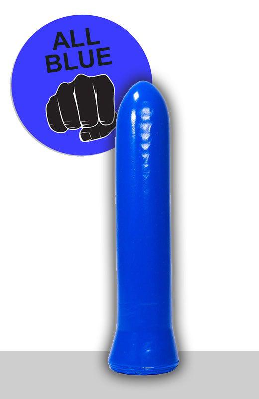 All Blue - Dildo 22 x 5 cm - Blauw