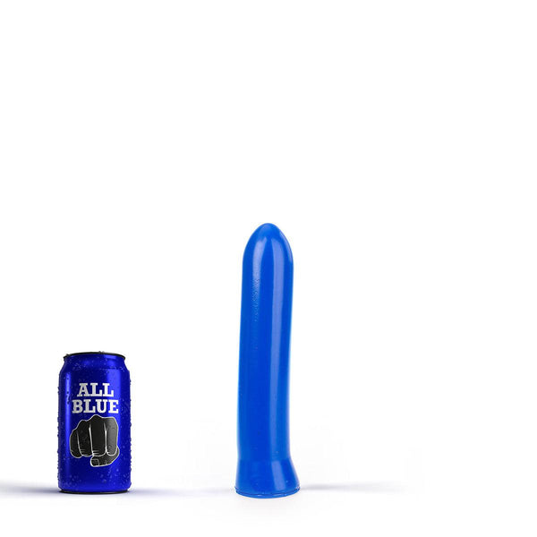 All Blue - Dildo 22 x 5 cm - Blauw