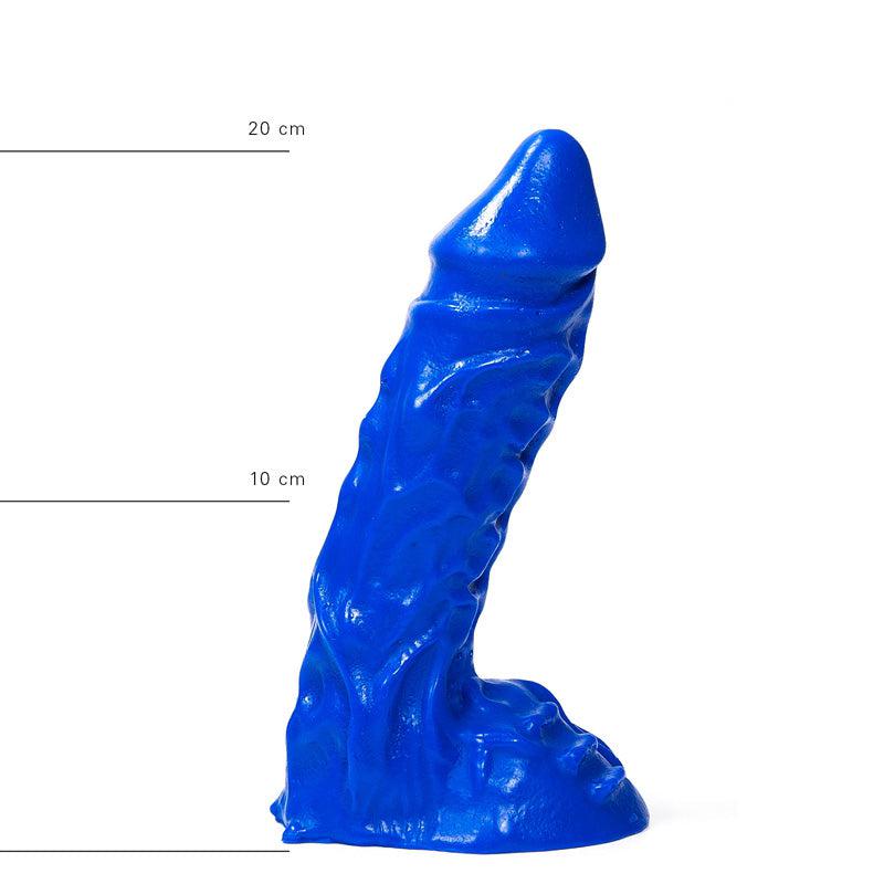 All Blue - Dildo 23 x 5.5 cm - Blauw