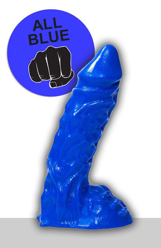 All Blue - Dildo 23 x 5.5 cm - Blauw