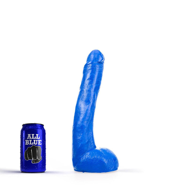 All Blue - Dildo 29 x 5 cm - Blauw-Erotiekvoordeel.nl