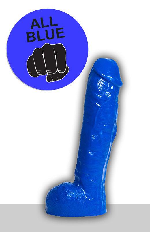 All Blue - Dildo 29 x 5,5 cm - Blauw