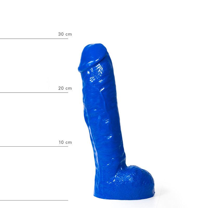 All Blue - Dildo 29 x 5,5 cm - Blauw