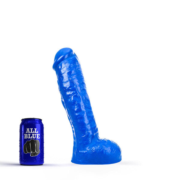 All Blue - Dildo 29 x 5,5 cm - Blauw