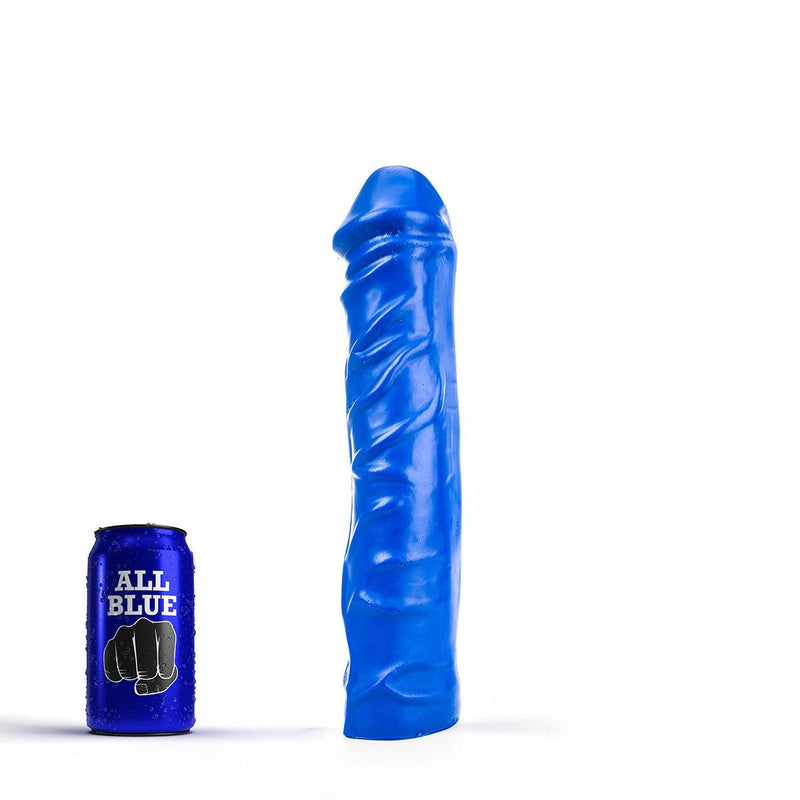 All Blue - Dildo 31 x 6,5 cm - Blauw-Erotiekvoordeel.nl