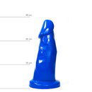 All Blue - Dildo 39 x 8,5 cm - Blauw
