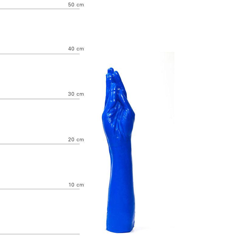 All Blue - Fisting Dildo 37 x 7 cm - Blauw