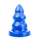 All Blue - Triple Pleasure Buttplug - Blauw