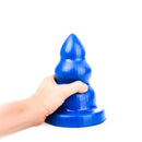 All Blue - Triple Pleasure Buttplug - Blauw