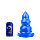 All Blue - Triple Pleasure Buttplug - Blauw