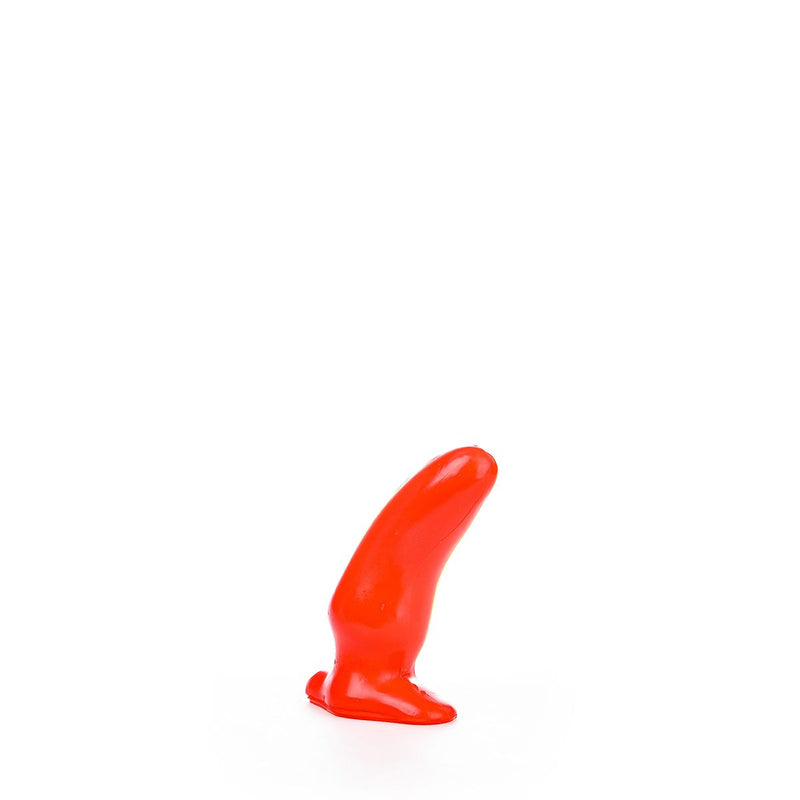 All Red - Buttplug 13 x 5 cm - Rood