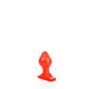 All Red - Buttplug 16 x 8 cm - Rood