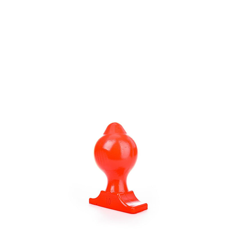 All Red - Buttplug 18 x 10 cm - Rood