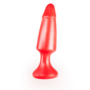 All Red - Buttplug 35 x 9,5 cm - Rood