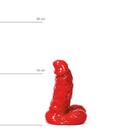 All Red - Dildo 13 x 4,5 cm - Rood