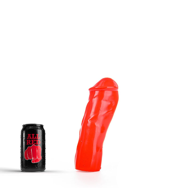 All Red - Dildo 20 x 6 cm - Rood