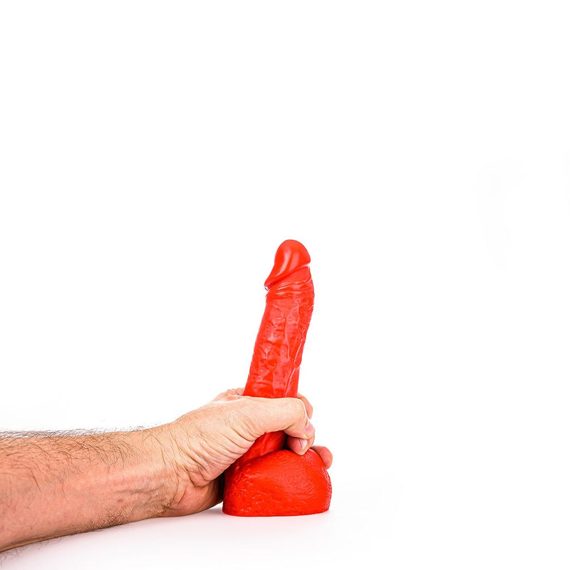 All Red - Dildo 22 x 4,5 cm - Rood