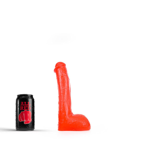 All Red - Dildo 23 x 4.5 cm - Rood