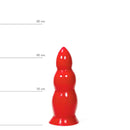 All Red - Dildo 23 x 8 cm - Rood-Erotiekvoordeel.nl