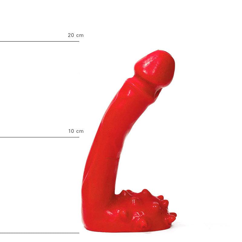 All Red - Klassieke Dildo 15 x 2,5 cm Rood