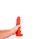 All Red - Realistische Dildo 22 x 4,5 cm - Rood-Erotiekvoordeel.nl