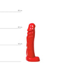 All Red - Realistische Dildo 22 x 4,5 cm - Rood-Erotiekvoordeel.nl