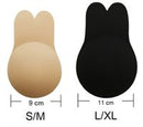 Bunny Plak BH - Strapless Lift Effect - Zelfklevende Borst Lift Beha - Onzichtbaar & Herbruikbaar - Zwart & Huidskleur - 2 paar - maat S/M-Erotiekvoordeel.nl