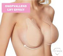 Bunny Plak BH - Strapless Lift Effect - Zelfklevende Borst Lift Beha - Onzichtbaar & Herbruikbaar - Zwart & Huidskleur - 2 paar - maat S/M-Erotiekvoordeel.nl