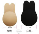 Bunny Plak BH - Strapless Lift Effect - Zelfklevende Borst Lift Beha - Onzichtbaar & Herbruikbaar - Zwart & Huidskleur - 2 paar - maat S/M-Erotiekvoordeel.nl