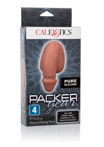 Calexotics - Siliconen Packing Penis - Slappe Penis - FtM Drag - 10,25 cm - medium huidskleur-Erotiekvoordeel.nl