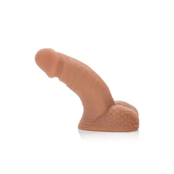 Calexotics - Siliconen Packing Penis - Slappe Penis - FtM Drag - 12,75 cm - capuccino bruin-Erotiekvoordeel.nl