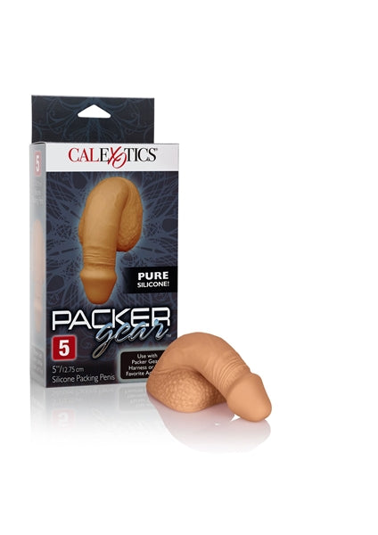 Calexotics - Siliconen Packing Penis - Slappe Penis - FtM Drag - 12,75 cm - caramel/medium huidskleur-Erotiekvoordeel.nl