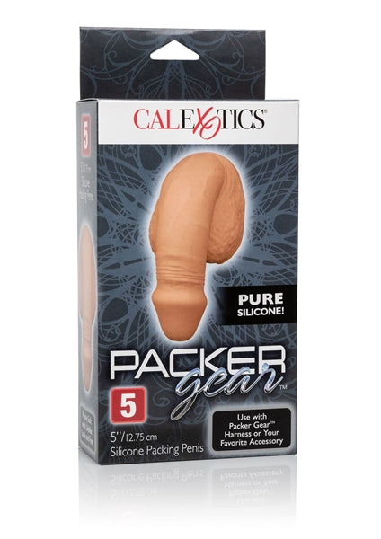 Calexotics - Siliconen Packing Penis - Slappe Penis - FtM Drag - 12,75 cm - caramel/medium huidskleur-Erotiekvoordeel.nl